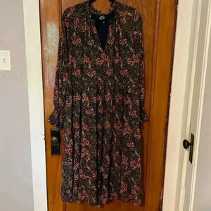 Scoop Women’s Tiered Midi Dress U8